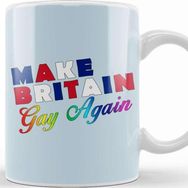 Baskı Dükkanı Make Britain Gay Again Lgbtq Pride Kupa