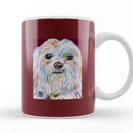 Baskı Dükkanı Maltese Dog Kupa