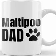 Baskı Dükkanı Maltipoo Dad Kupa