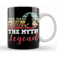 Baskı Dükkanı Man Curling Legend Myth Curling Stones Coach Team Crew Kupa