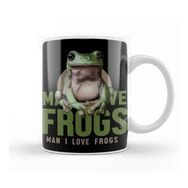 Baskı Dükkanı Man I Love Frogs Meme Kupa
