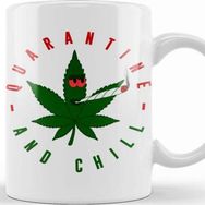 Baskı Dükkanı Marijuana Funny Quote Kupa