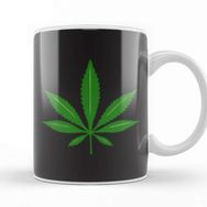 Baskı Dükkanı Marijuana Leaf 01 Kupa