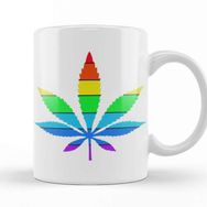 Baskı Dükkanı Marijuana Leaf 02 Kupa