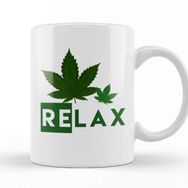 Baskı Dükkanı Marijuana Relax Kupa