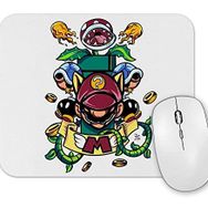 Baskı Dükkanı Mario B Mouse Pad
