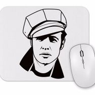 Baskı Dükkanı Marlon Brando Mouse Pad
