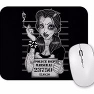Baskı Dükkanı Marseille Off Mouse Pad