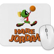 Baskı Dükkanı Martian Basket Hare Jordan Mouse Pad