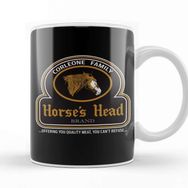Baskı Dükkanı Mash Up Horses Head Kupa