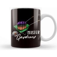 Baskı Dükkanı Master Gardener Flowers Plants Gardening Garden Botanical Kupa