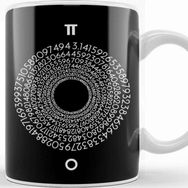Baskı Dükkanı Maths and Science Pi Hole Kupa