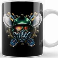 Baskı Dükkanı Mecha Soilder Kupa
