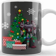 Baskı Dükkanı Megatron Around The Christmas Tree Transformers Kupa