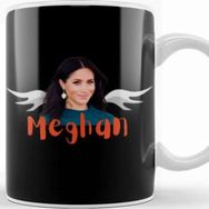 Baskı Dükkanı Meghan Duchess of Sussex Kupa