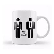 Baskı Dükkanı Men In Black Minimal Kupa