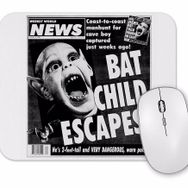 Baskı Dükkanı Menino Morcego Mouse Pad