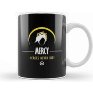 Baskı Dükkanı Mercy Heroes Never Die Overwatch Kupa
