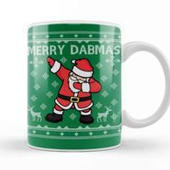 Baskı Dükkanı Merry Dabmas Santa Claus Christmas Dab Kupa