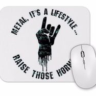 Baskı Dükkanı Metal Lifestyle Metal Mouse Pad