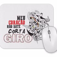 Baskı Dükkanı Meu Coraçao Nao Bate Corta Giros Mouse Pad