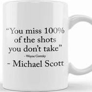 Baskı Dükkanı Michael Scott Quote Kupa