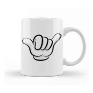 Baskı Dükkanı Mickey Mouse Hang Loose Sign Kupa