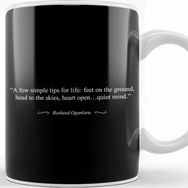Baskı Dükkanı Mindfulness Rasheed Ogunlaru Quote Kupa
