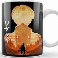 Baskı Dükkanı Minimalist Silhouette Levi Kupa