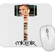 Baskı Dükkanı Mjölnir Thor Mouse Pad
