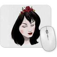 Baskı Dükkanı Moça Delicada Mouse Pad