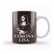 Baskı Dükkanı Mona Lisa Virus Pun Kupa
