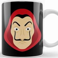 Baskı Dükkanı Money Heist Mask Kupa