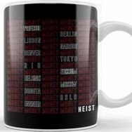 Baskı Dükkanı Money Heist White Names Kupa