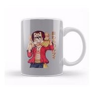 Baskı Dükkanı Monkey D Luffy Cute Banana Edition Kupa