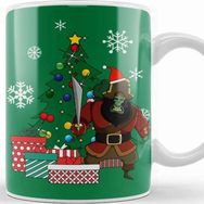 Baskı Dükkanı Monkey Island Lechuck Around The Christmas Tree Kupa