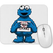 Baskı Dükkanı Monster Cookies Kurabiye Canavarı Mouse Pad