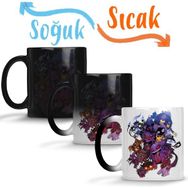 Baskı Dükkanı Monster Pokemon Sihirli Kupa Bardak