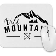 Baskı Dükkanı Montanha Selvagem Mouse Pad