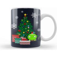 Baskı Dükkanı Mooncake Around The Christmas Tree Final Space Kupa