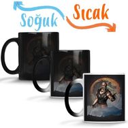 Baskı Dükkanı Mortal Kombat Baraka Sihirli Porselen Kupa