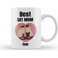 Baskı Dükkanı Mothers Day Best Dog Mom Ever Gift Kupa