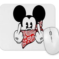 Baskı Dükkanı Mouse Obseno Mouse Pad