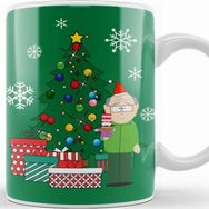 Baskı Dükkanı Mr Garrison Around The Christmas Tree South Park Kupa