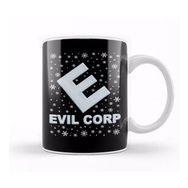 Baskı Dükkanı Mr Robot Evil Corp Christmas Snow Logo Kupa