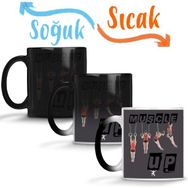 Baskı Dükkanı Muscle Up 01 Sihirli Porselen Kupa
