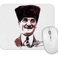 Baskı Dükkanı Mustafa Kemal Atatürk 07 Mouse Pad