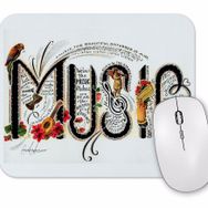 Baskı Dükkanı Müzik 2 Mouse Pad