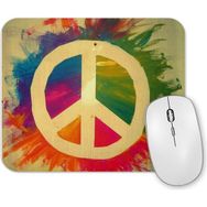 Baskı Dükkanı Muzik Barış Peace Mouse Pad
