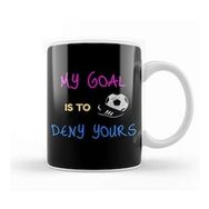 Baskı Dükkanı My Goal Is To Deny Yours Goalie Goalkeeper Kupa